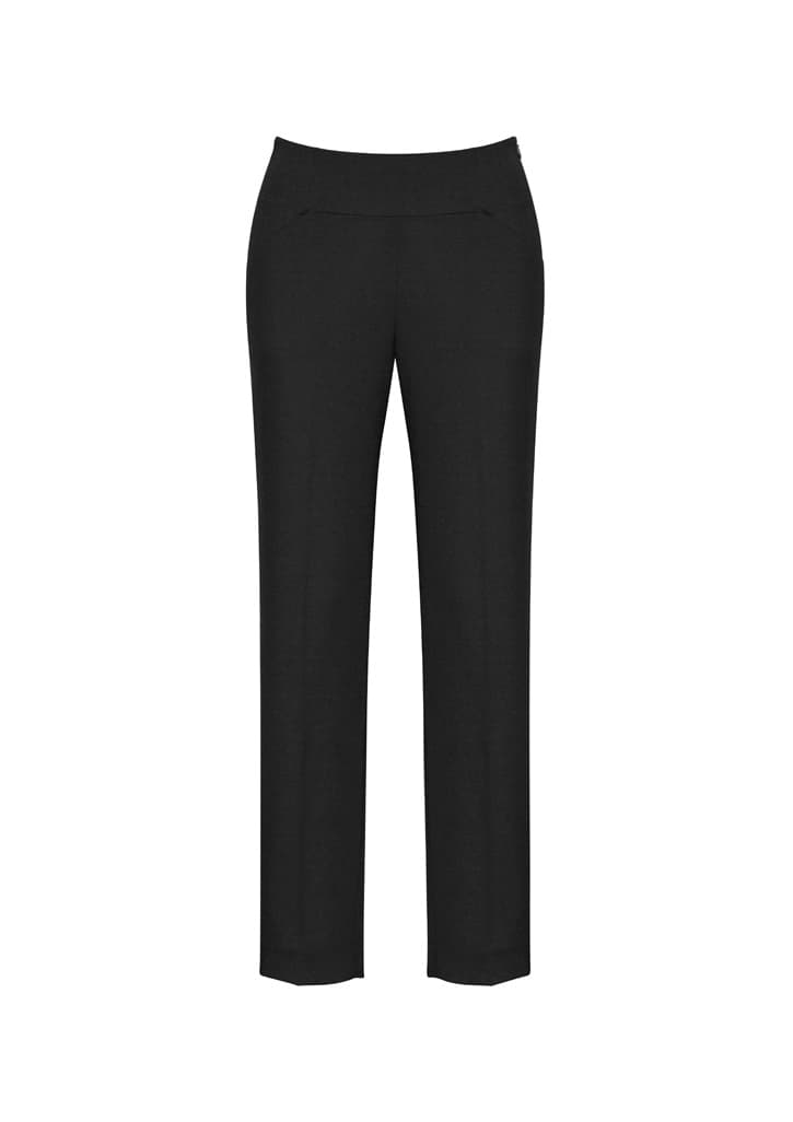 Cool Stretch Womens Bandless Slim Leg Pant — Black