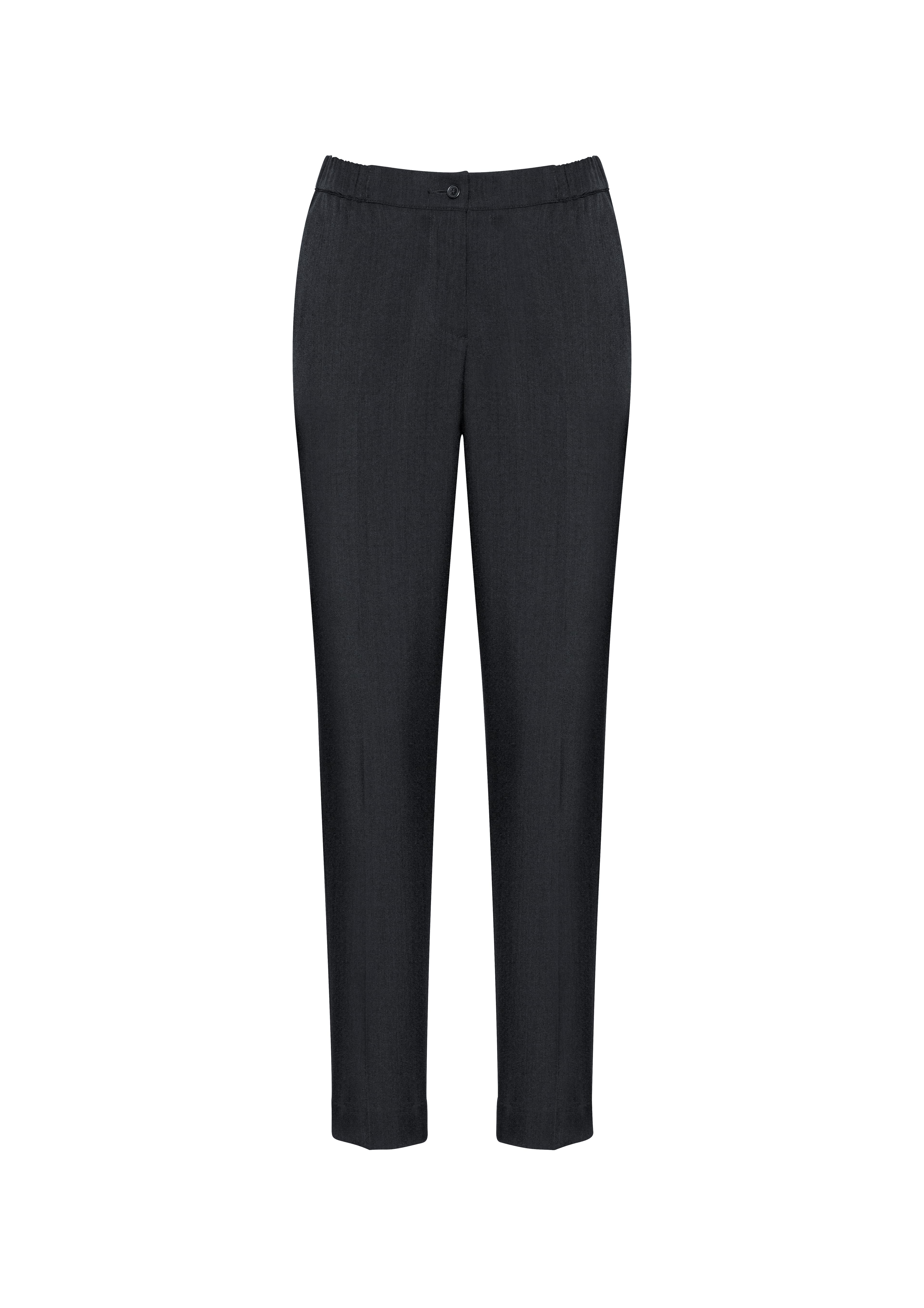 Cool Stretch Womens Ultra Comfort Waist Pant — Charcoal