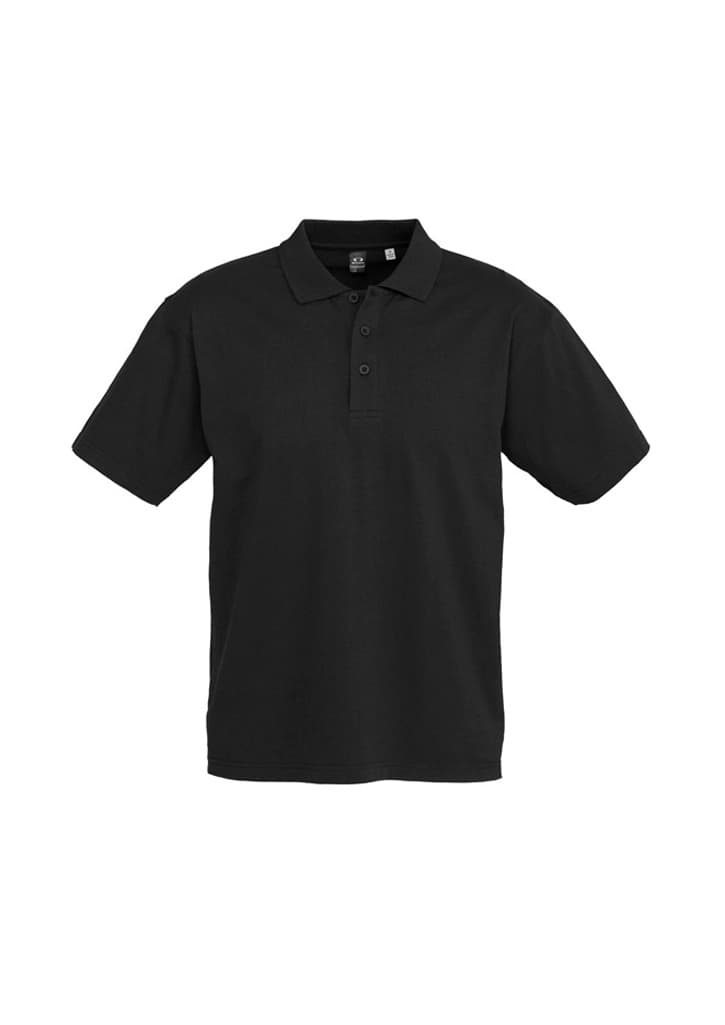 Ice Mens Short Sleeve Polo — Black