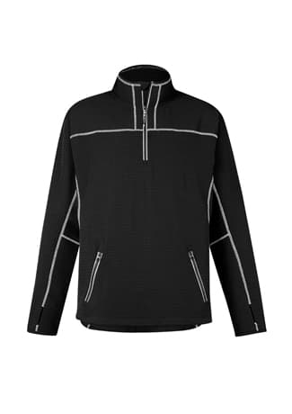 Mens Streetworx Stretch Mid-Layer — Black