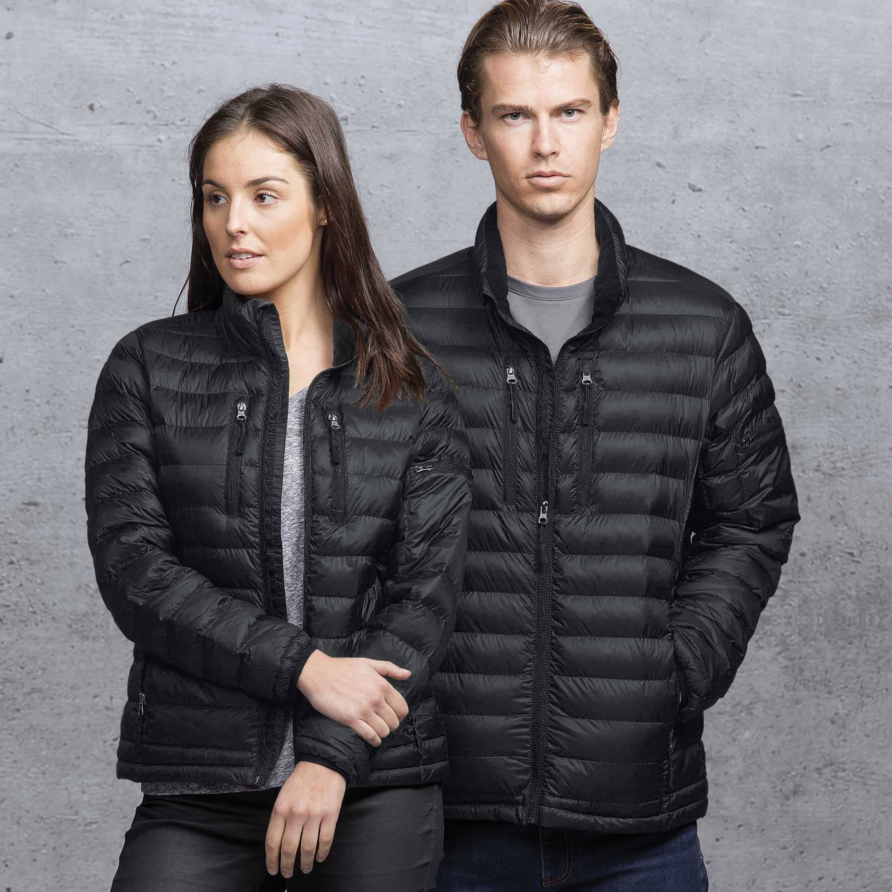 smpli Mogul Puffa Jacket — Black