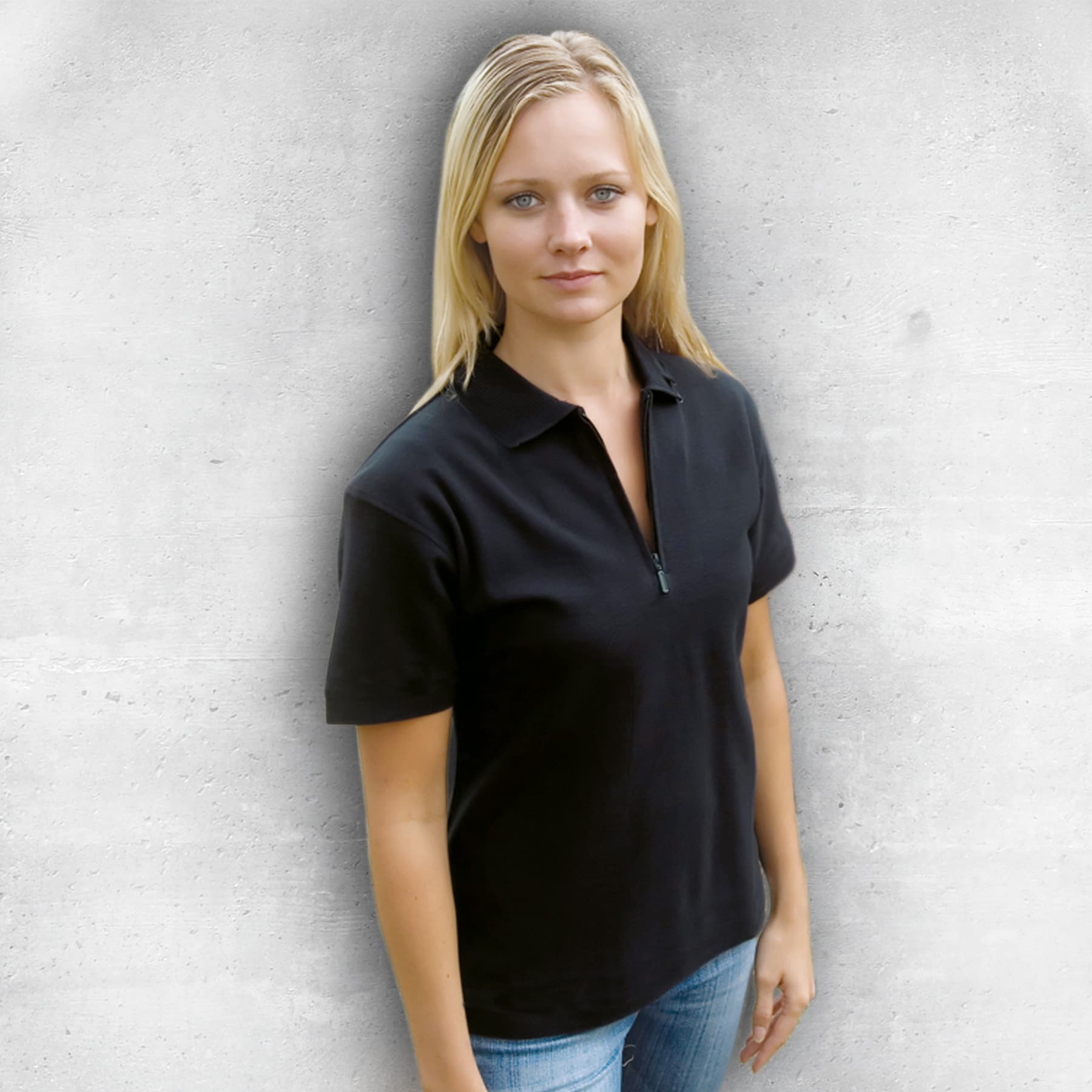 Manhattan Polo - Womens — Black