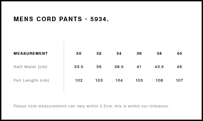 Size guide