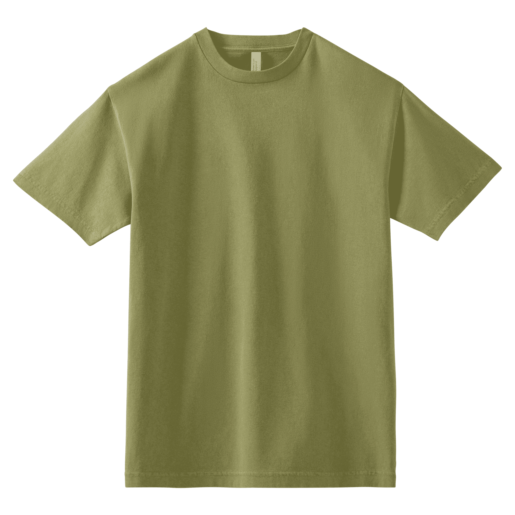 1301GD American Apparel Unisex Faded Heavyweight Cotton T — Faded Army