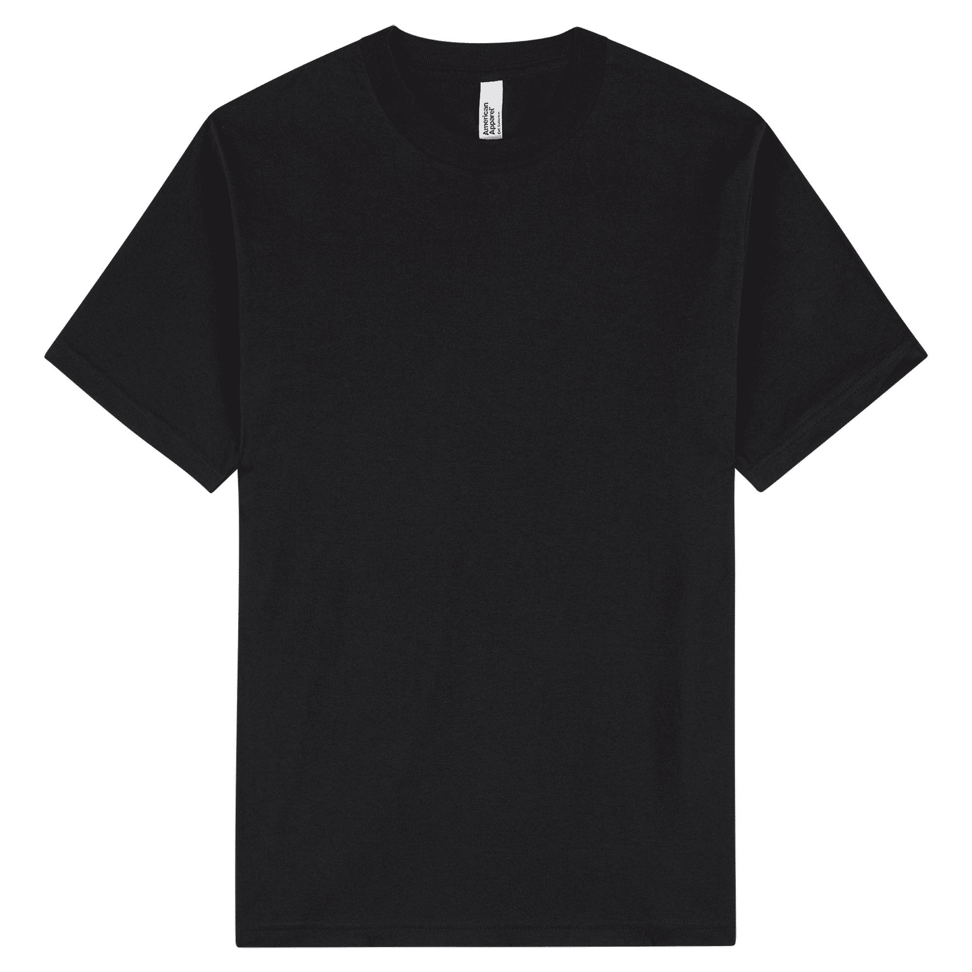 2001CVC American Apparel Unisex CVC Short Sleeve T-Shirt — Black