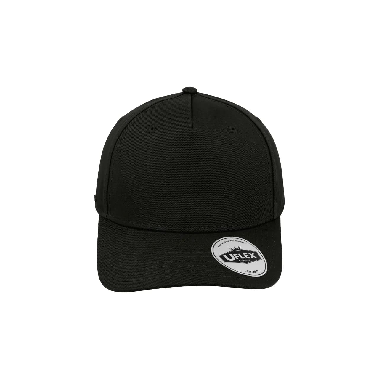 U15518 UFlex Adults Pro Style 5 Panel Snapback — Black