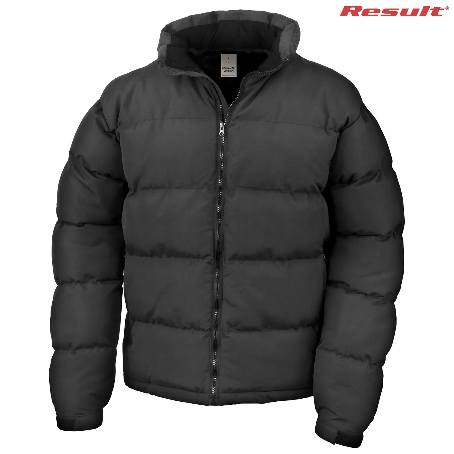 R181X Result Adult Holkham Unisex Puffer Jacket — Black
