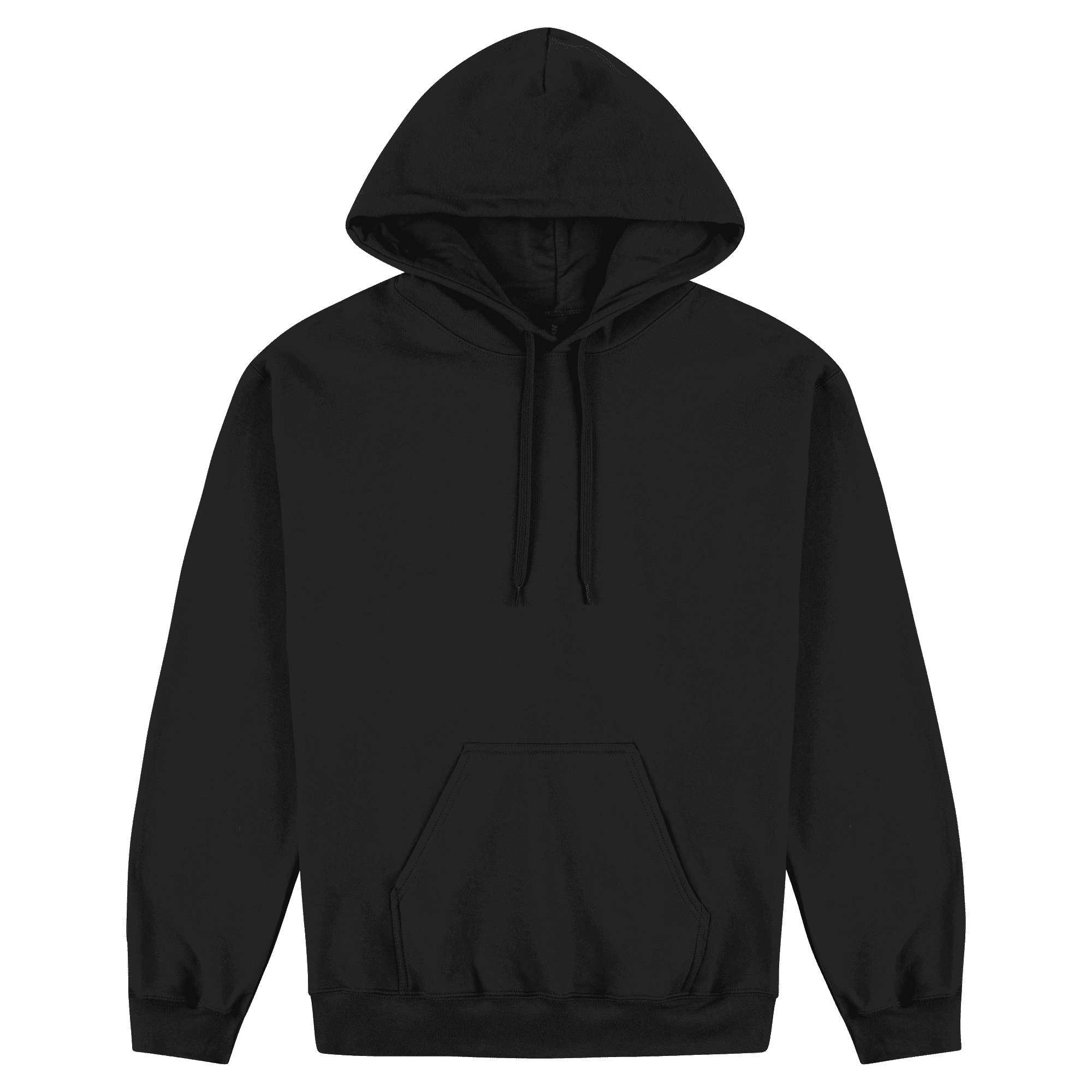 SF500 Gildan Softstyle Adult Hooded Sweatshirt — Black