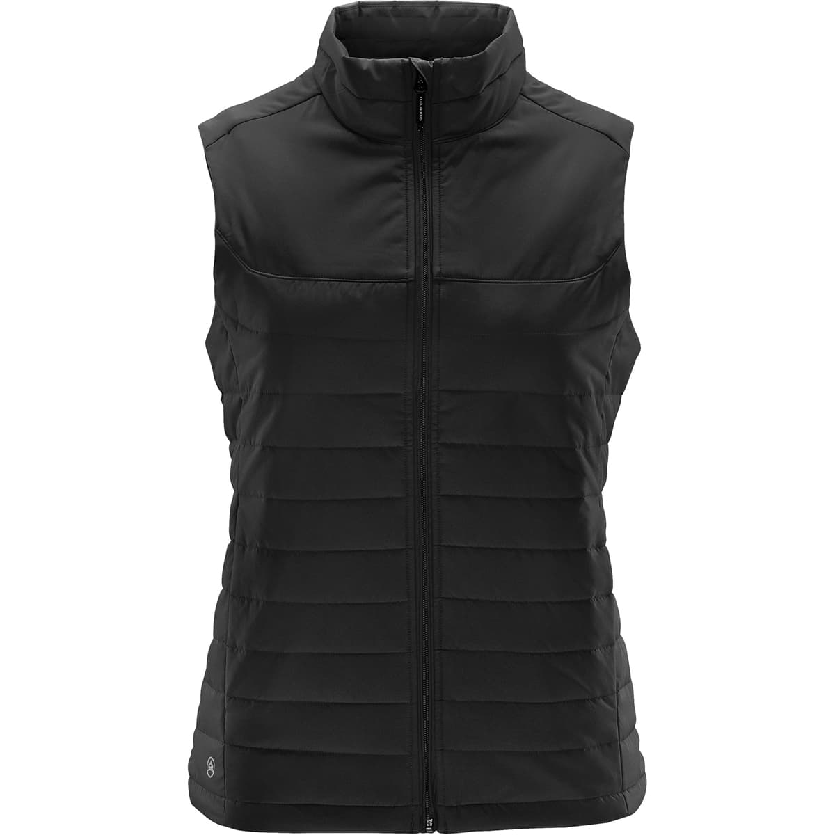 WOMANS NAUTILUS QUILTED VEST  — Black