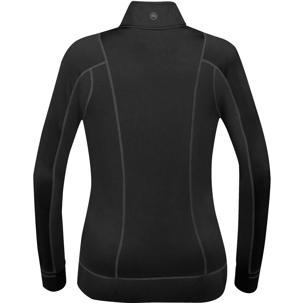 WOMENS LOTUS FULL ZIP SHELL — Black,Black