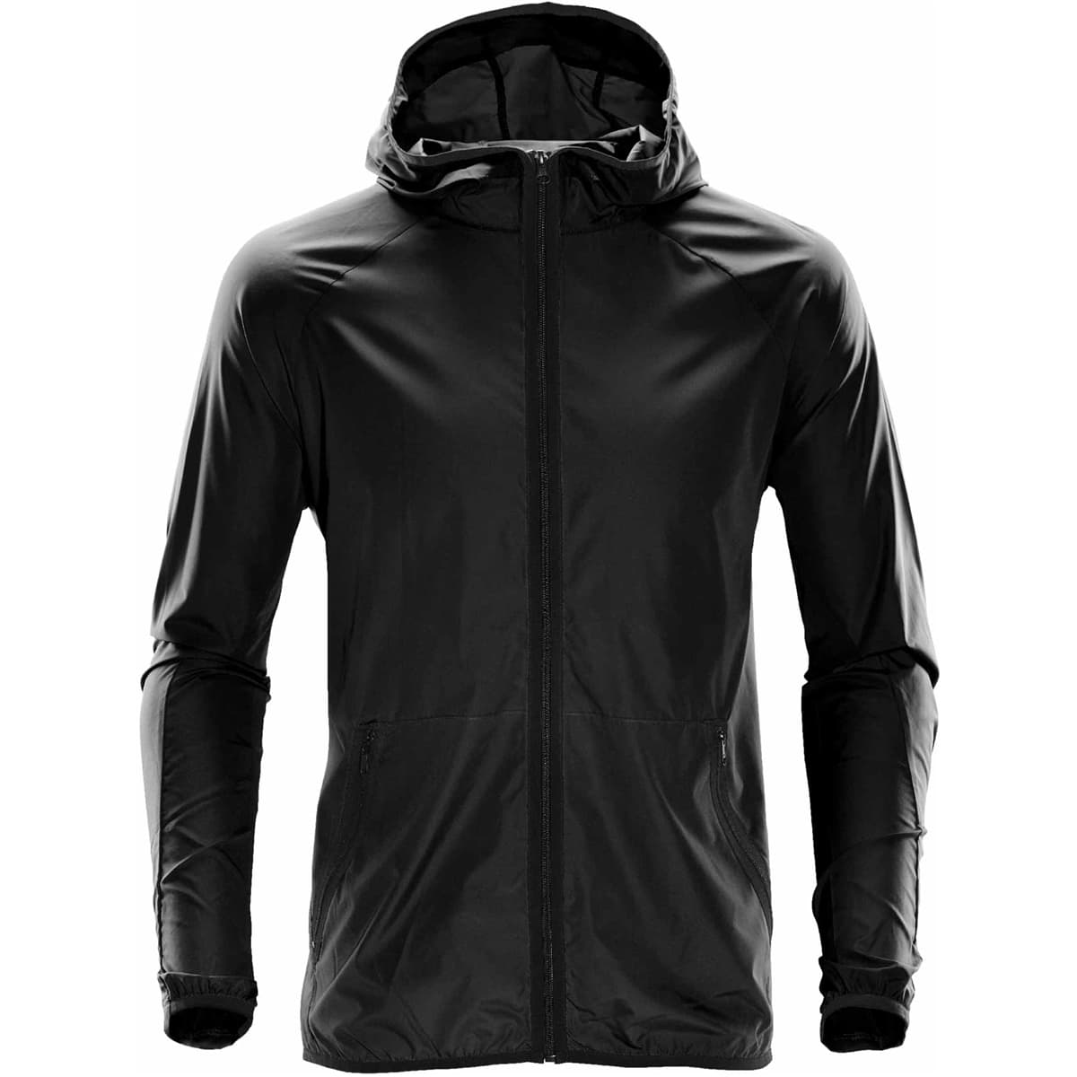 MENS OZONE HOODED SHELL — Black