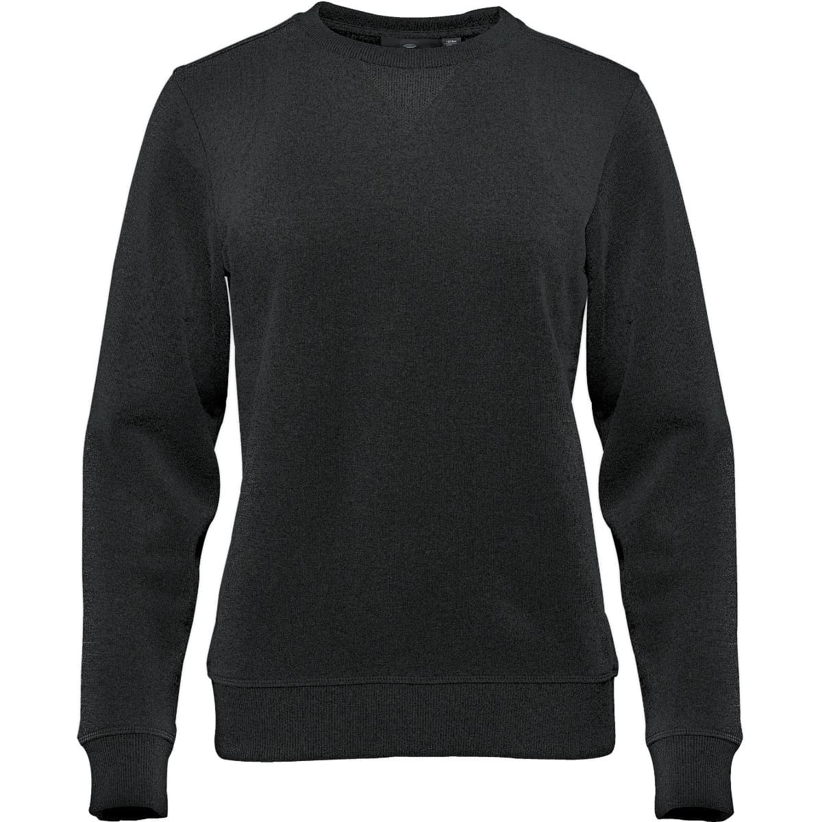 WOMENS YUKON CREW PULLOVER  — Black