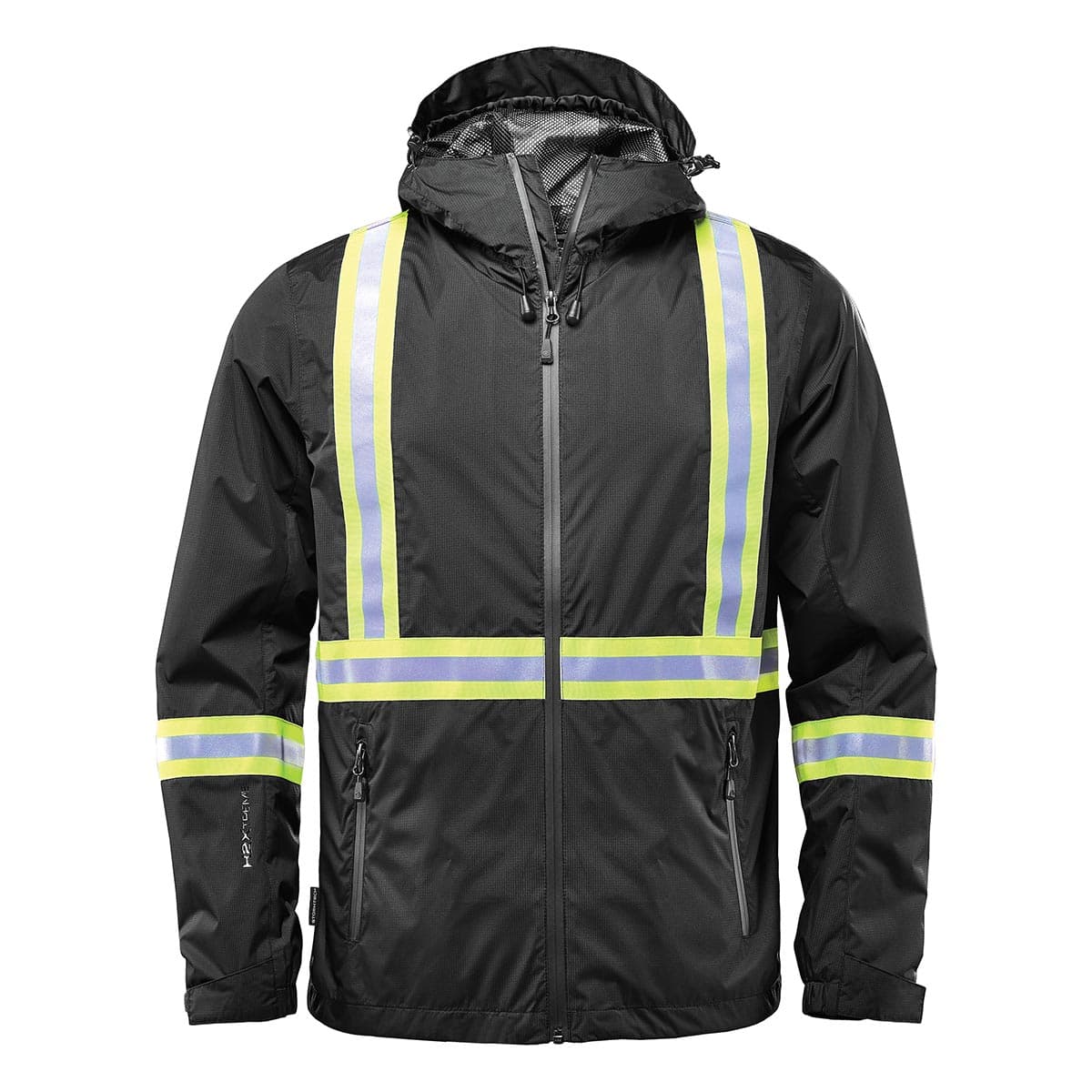 MEN'S OLYMPIA REFLECTIVE SHELL  — Black
