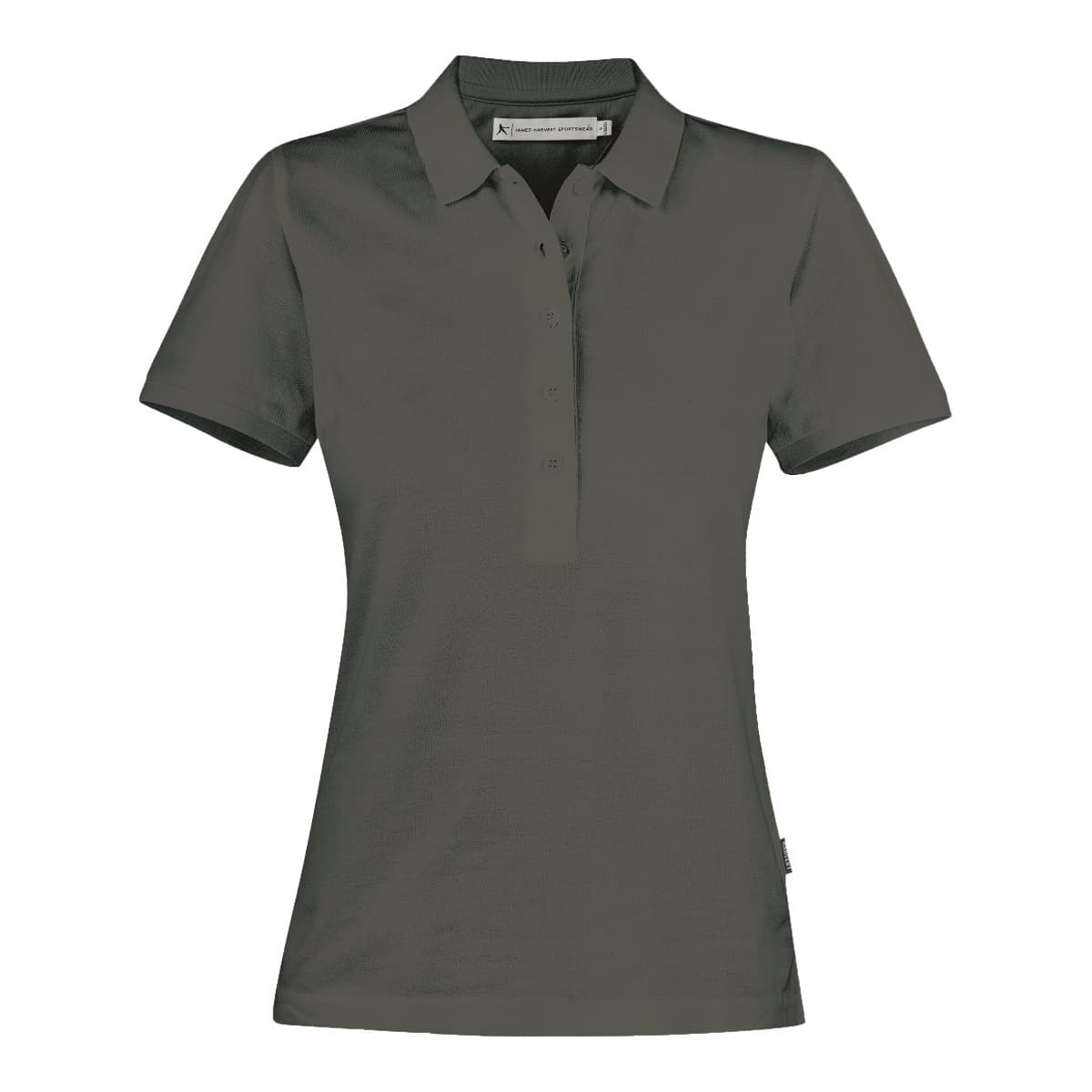 NEPTUNE WOMANS COTTON POLO — Anthracite