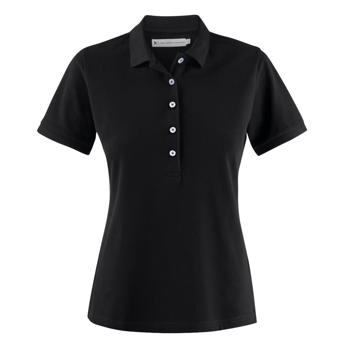SUNSET LADIES POLO — Black