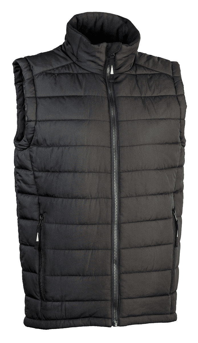 LOMA UNISEX PADDED VEST — Black