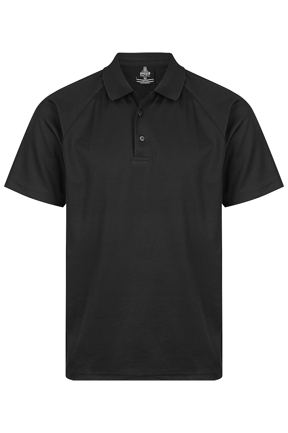 KEIRA MENS POLOS - 1306 — BLACK