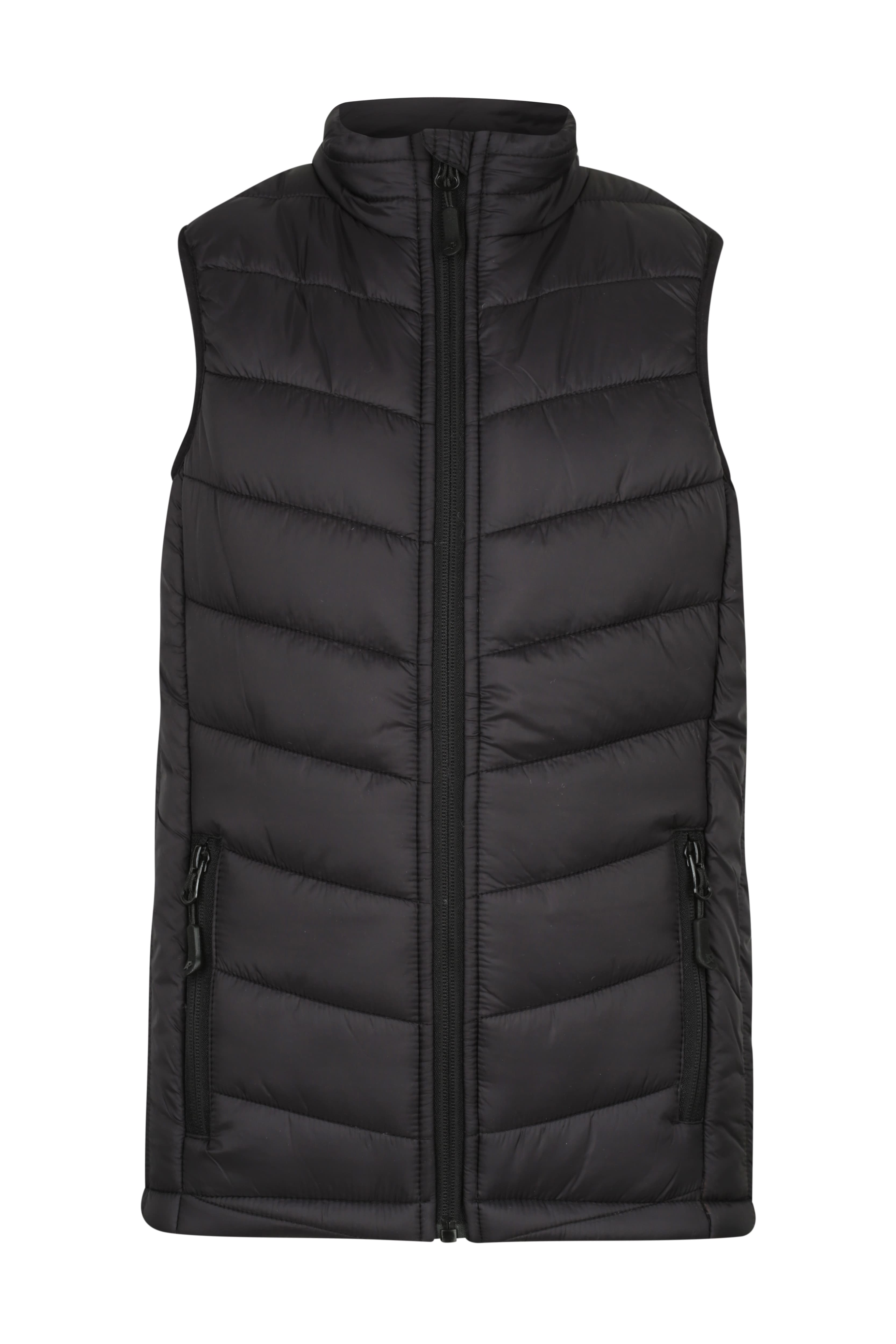 SNOWY KIDS VESTS - 3523 — BLACK