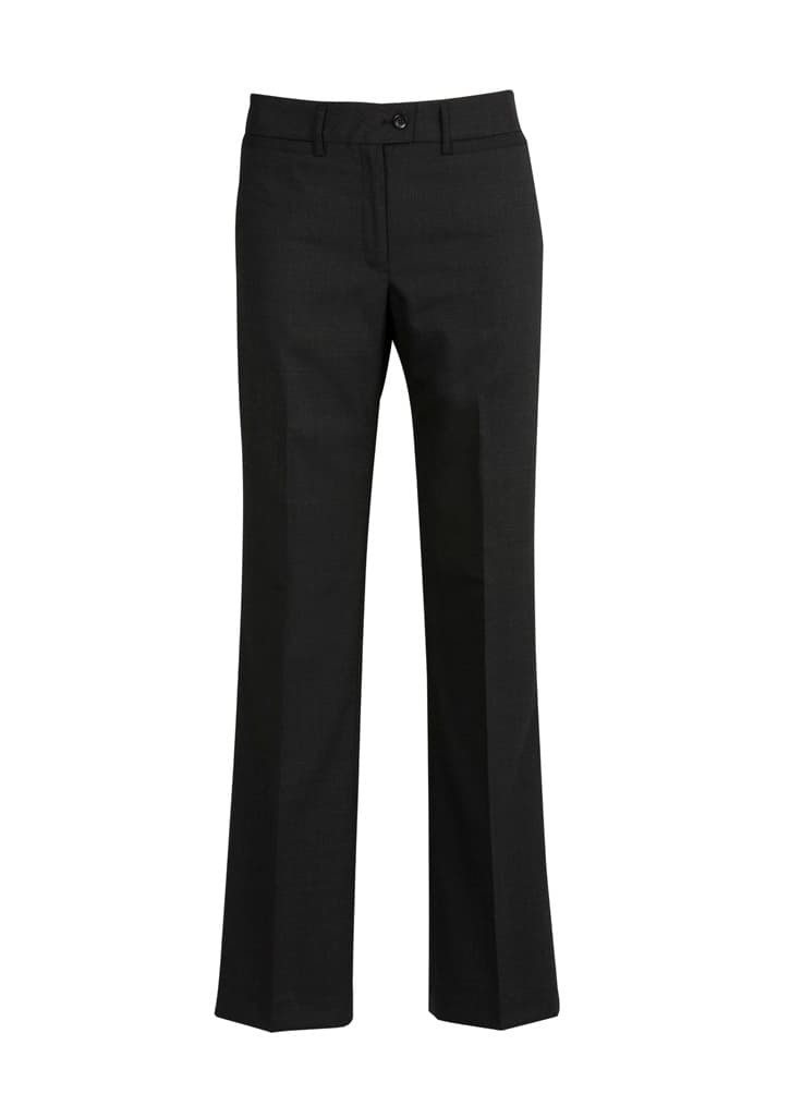 Comfort Wool Stretch Womens Relaxed Pant — Black