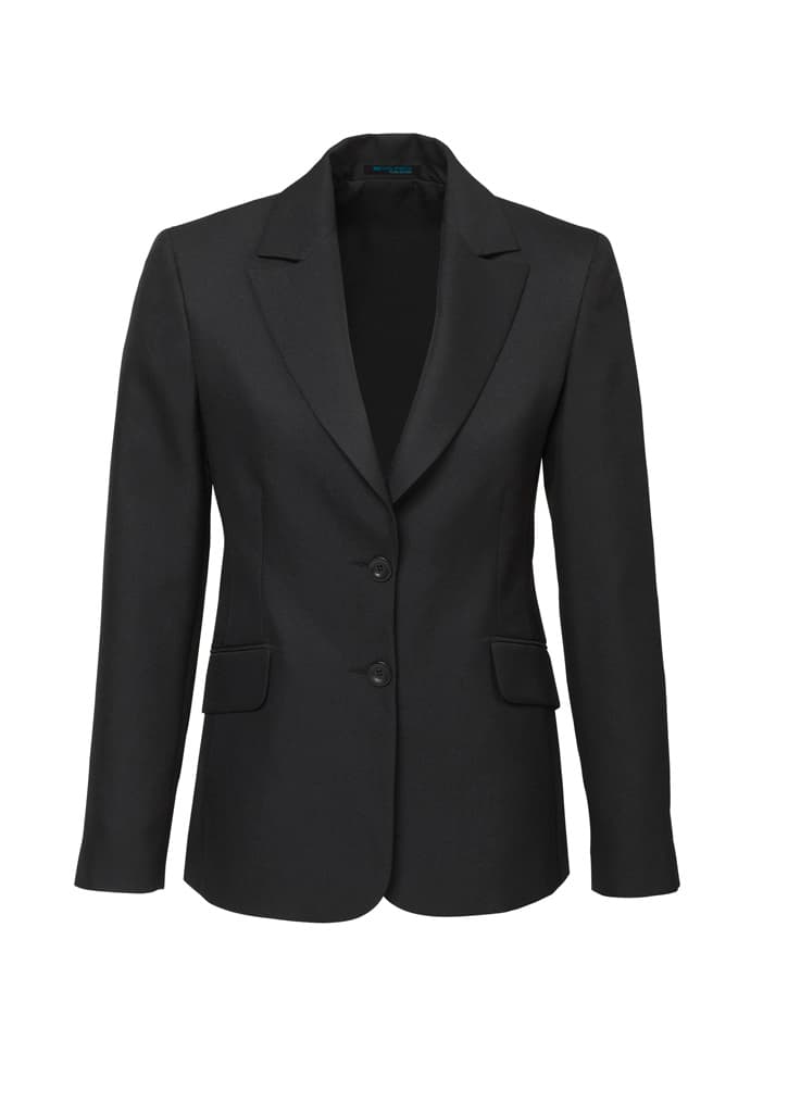 Cool Stretch Womens Longline Jacket — Charcoal
