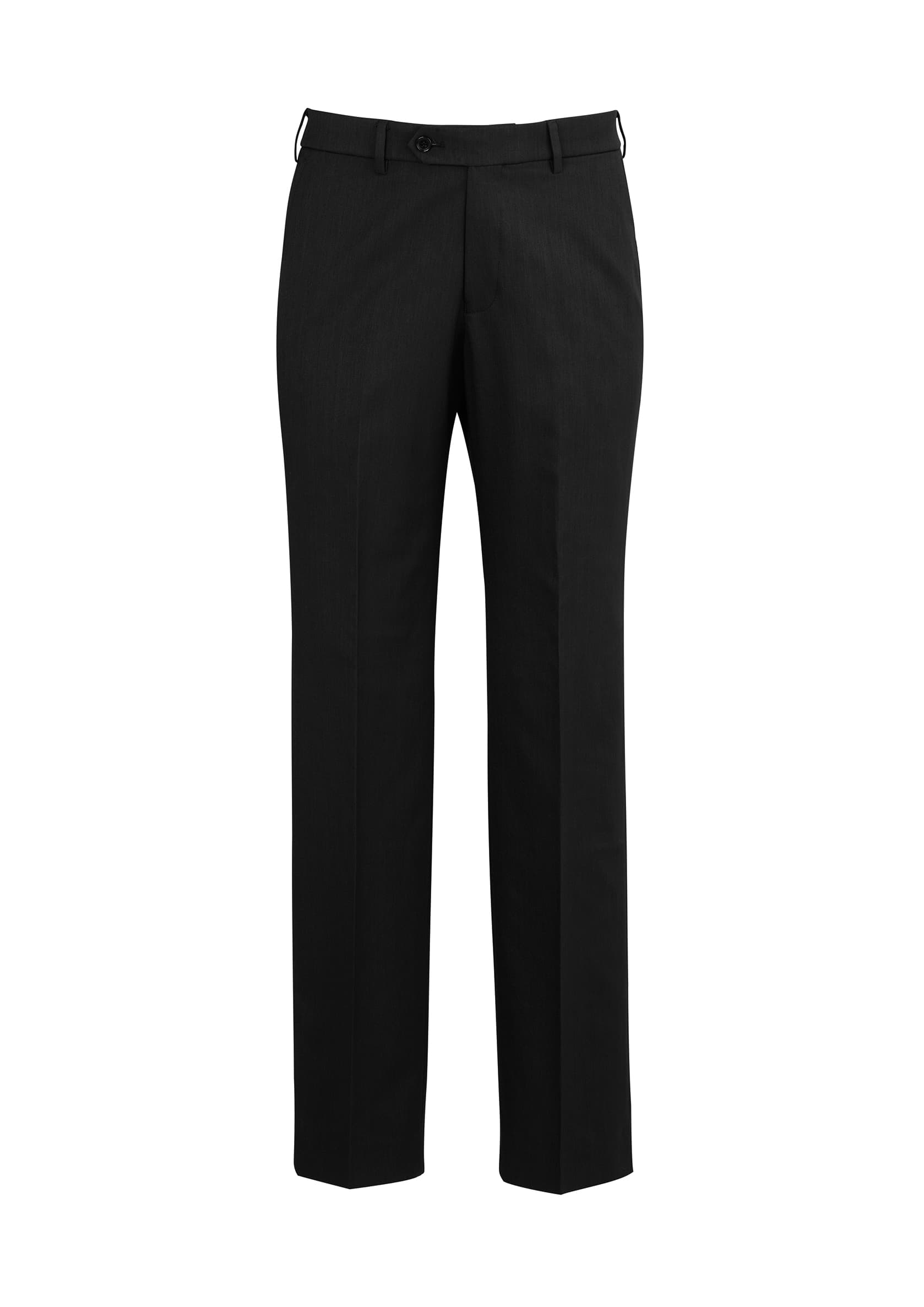 Cool Stretch Mens Adjustable Waist Pant (Stout) — Black