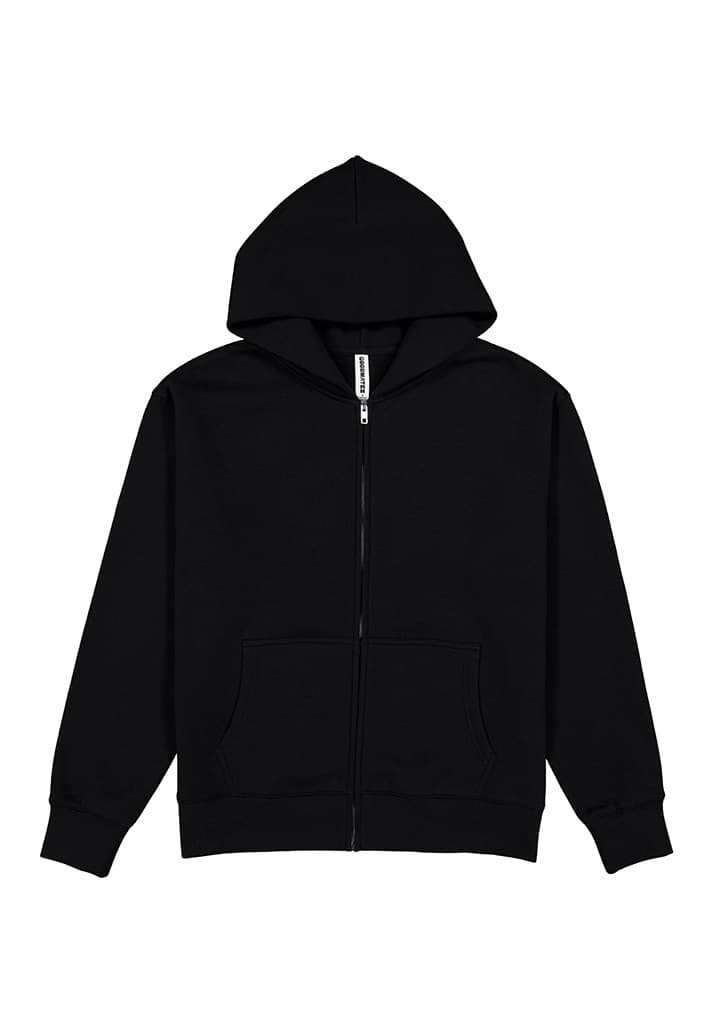 Everyday Womens Zip Hoodie — Black