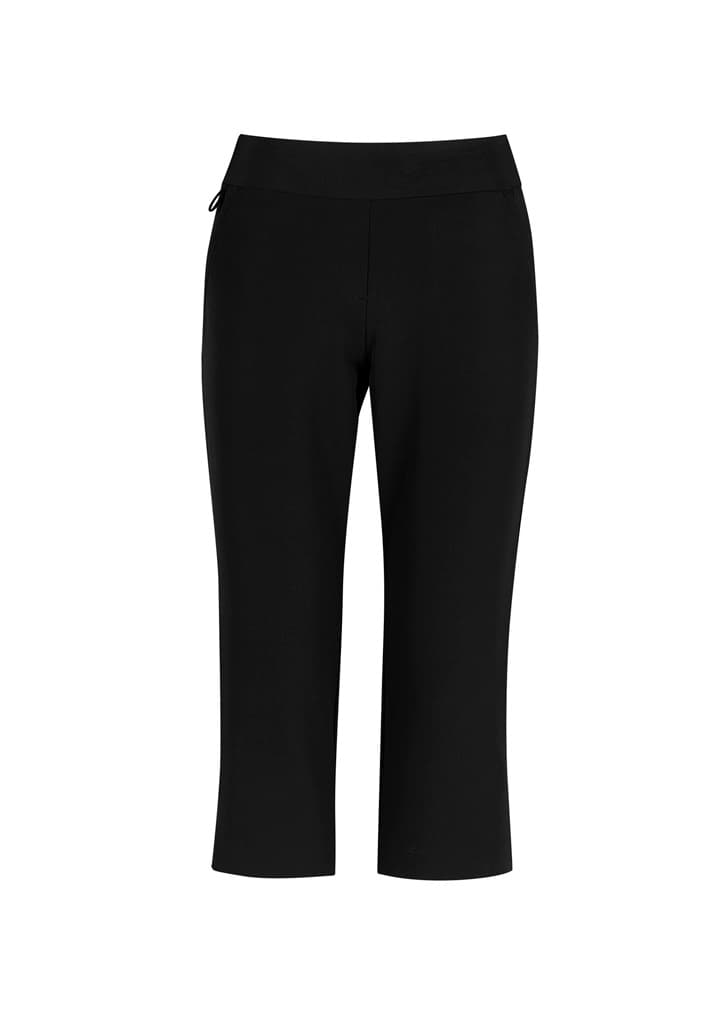 Jane Womens 3/4 Length Stretch Pant — Black