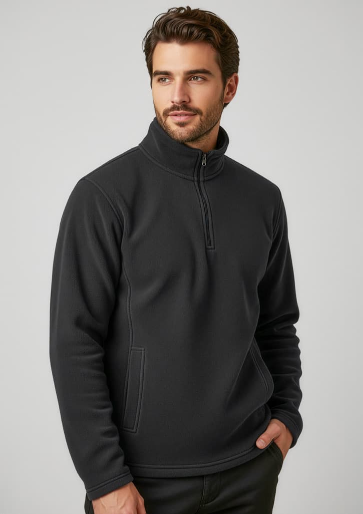 Trinity Mens Fleece — Black