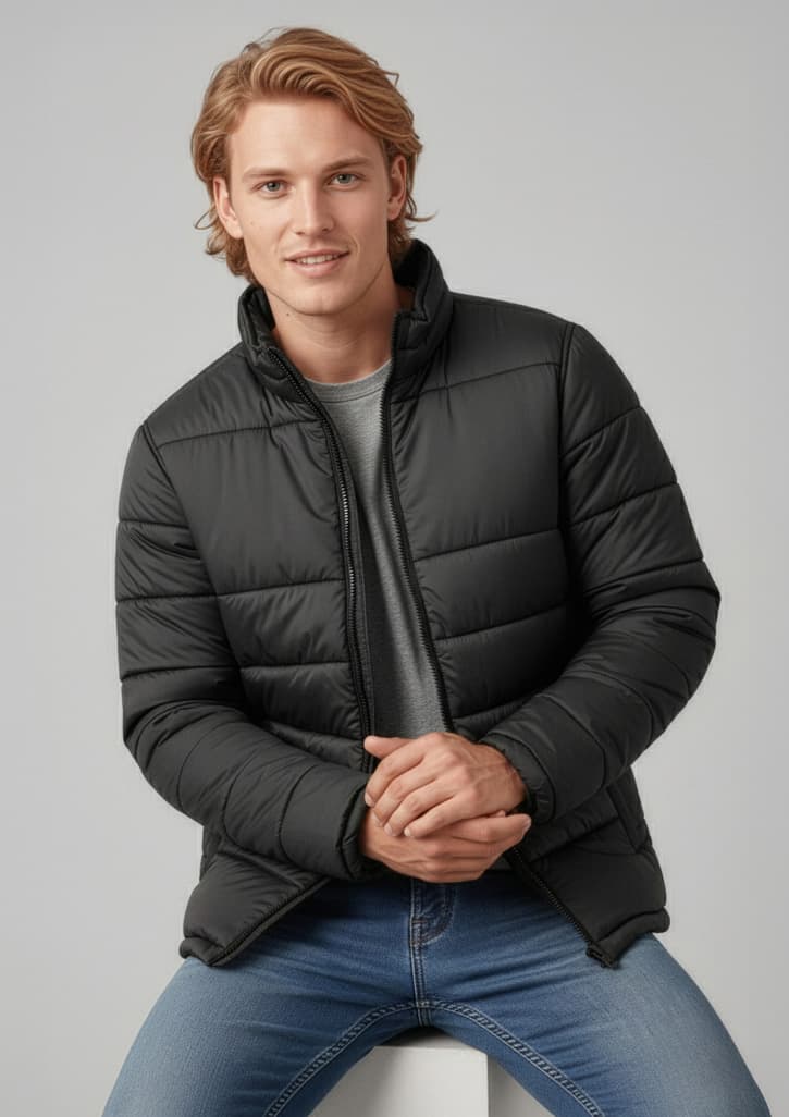 Alpine Mens Jacket — Black