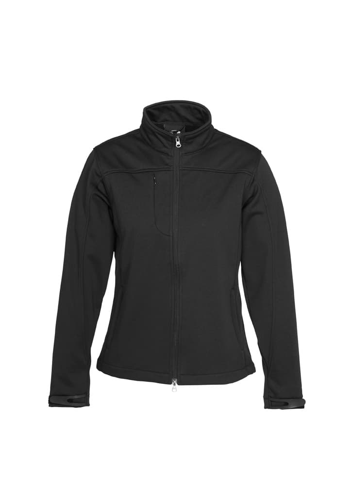 Softshell Womens Jacket — Black