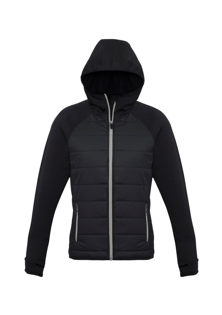 Stealth Womens Jacket — Black/Silver