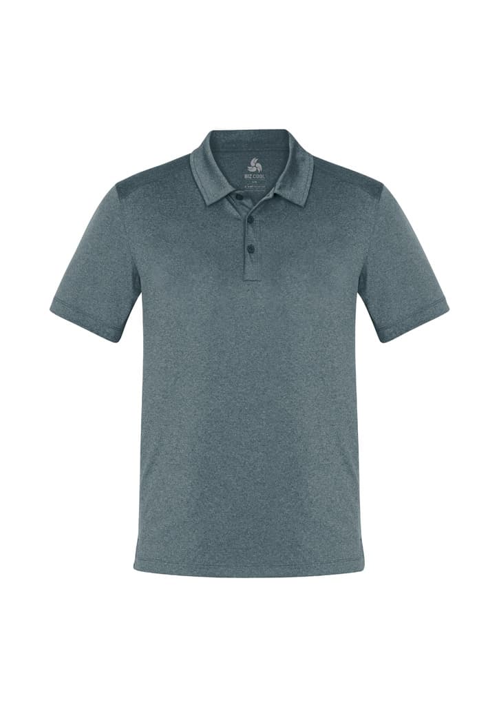 Aero Mens Short Sleeve Polo — Charcoal