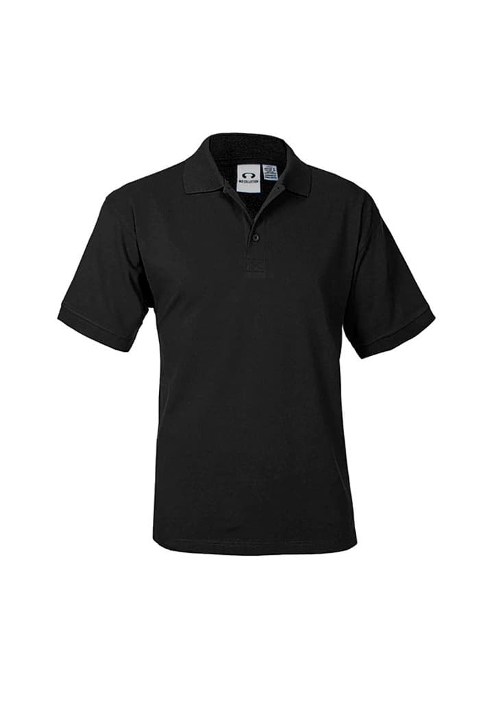 Oceana Mens Short Sleeve Polo — Black