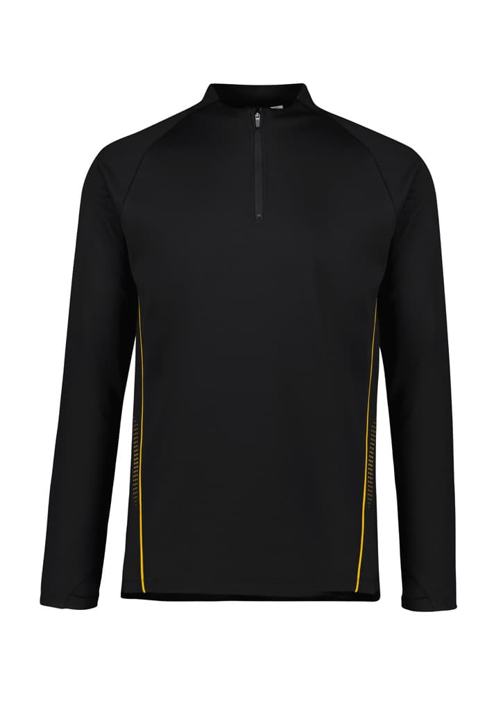 Balance Kids Mid Layer Top — Black/Gold