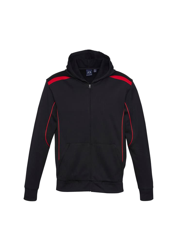 United Kids Hoodie — Black/Red