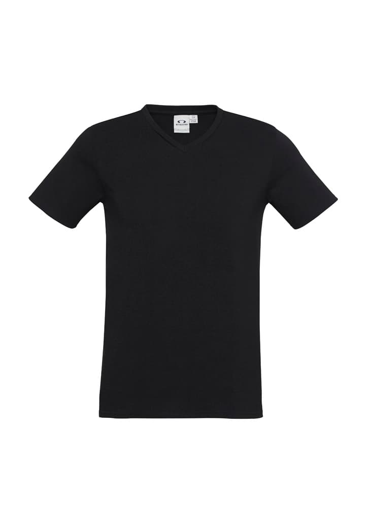 Viva Mens Short Sleeve Tee — Black