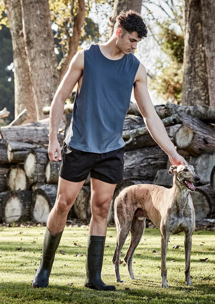 Mens Rugby Short — Black