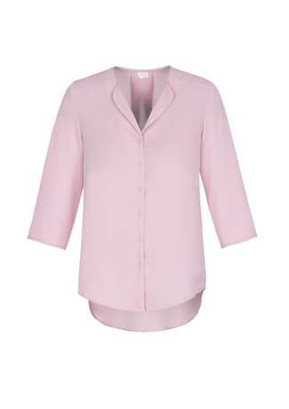 Lily Womens Longline Blouse — Amethyst