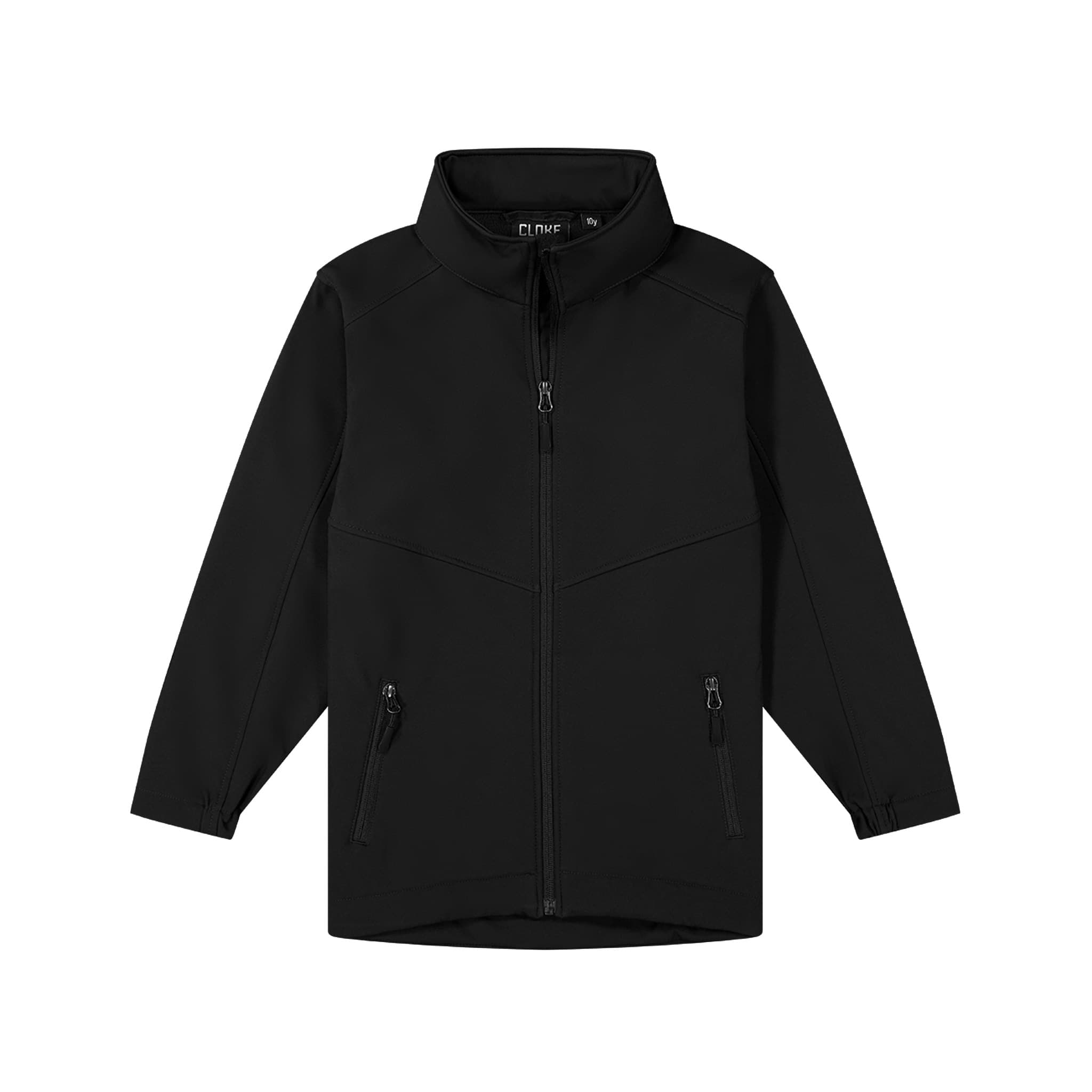 Kids Aspiring - Contrast Zip Pulls — Black/Aqua