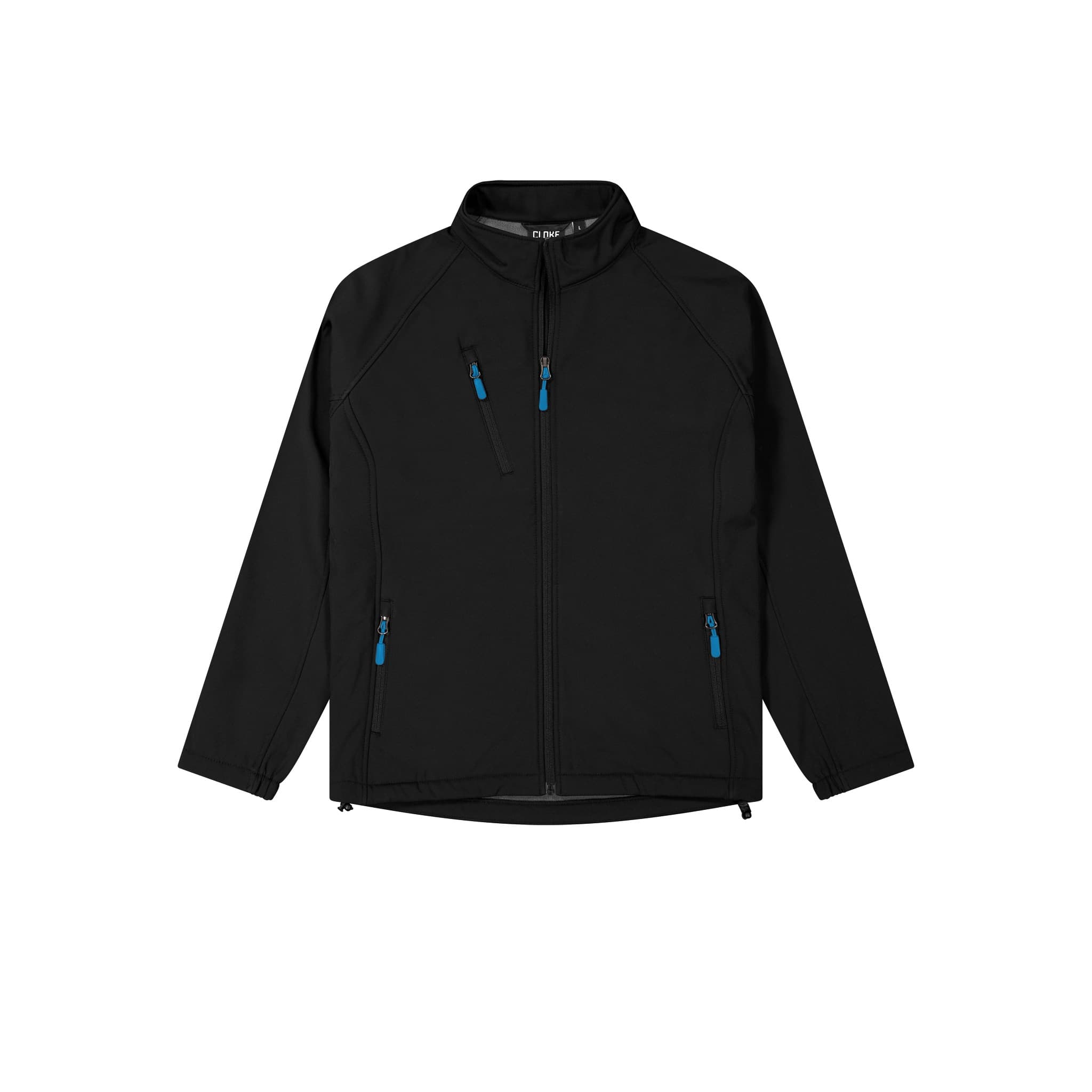 Wmns PRO2 - Contrast Zip pulls — Black/Aqua