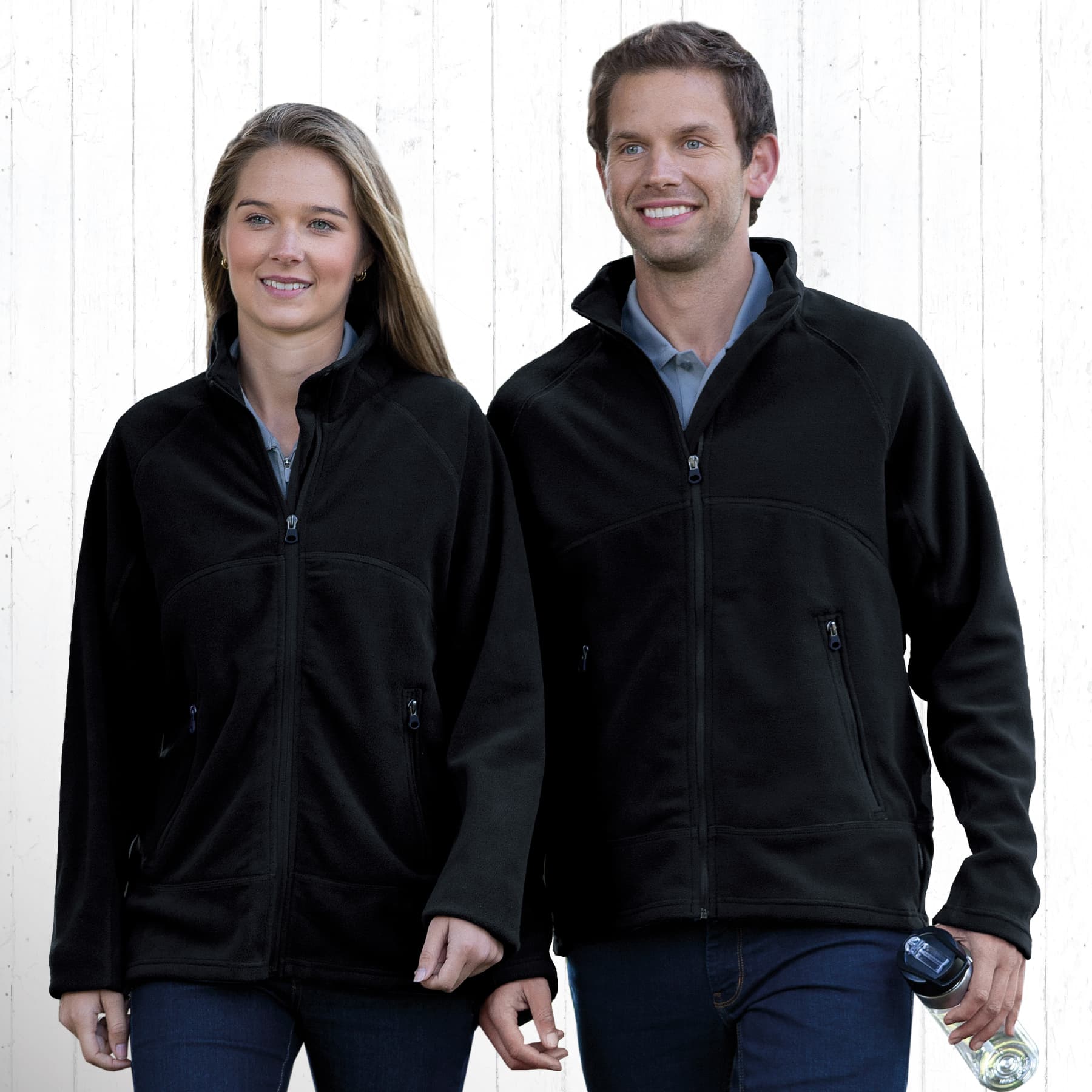 Explorer Microfleece Jacket — Black