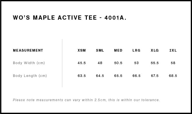 Size guide