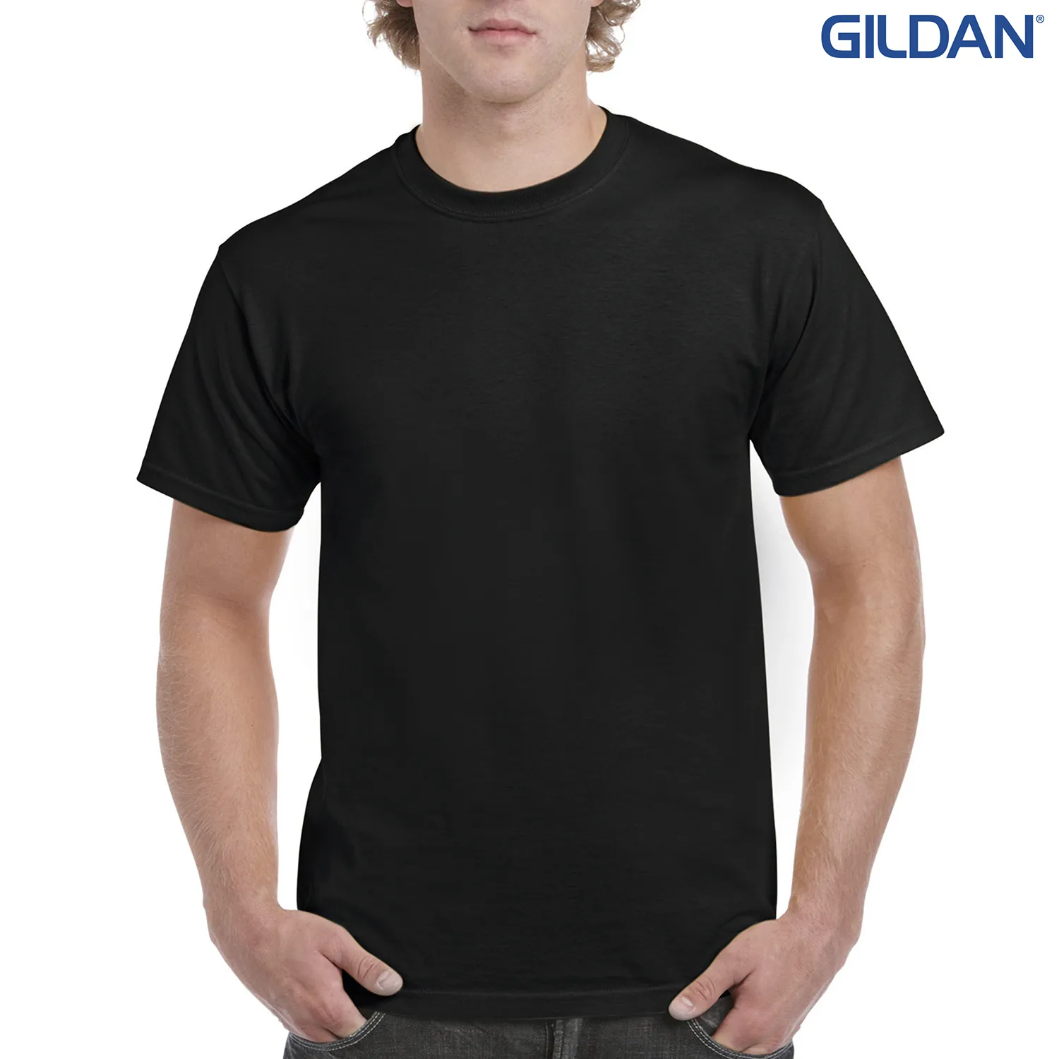 H000 Gildan Hammer Adult T-Shirt — Black