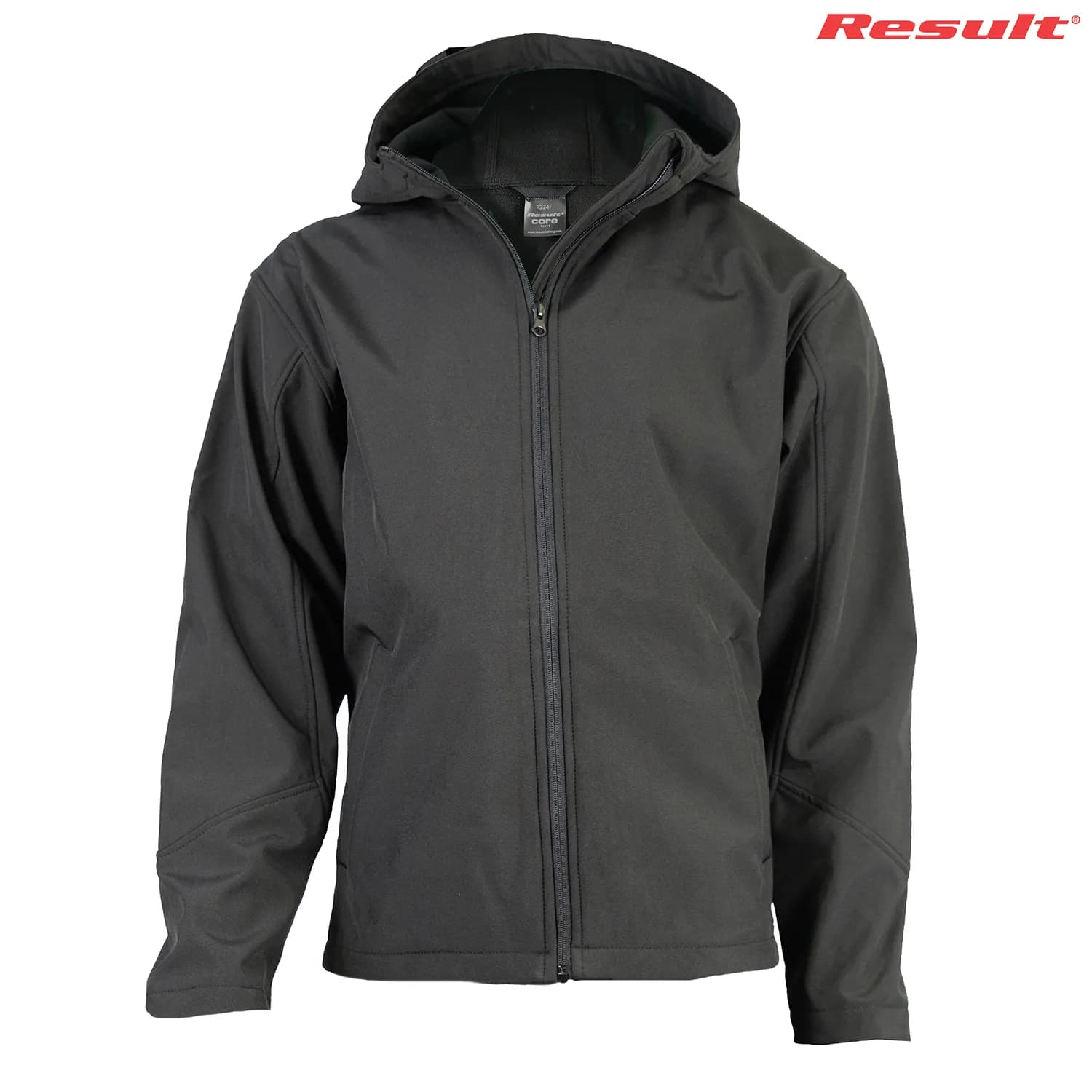 R224F Result Ladies TX Performance Softshell Jacket — Black