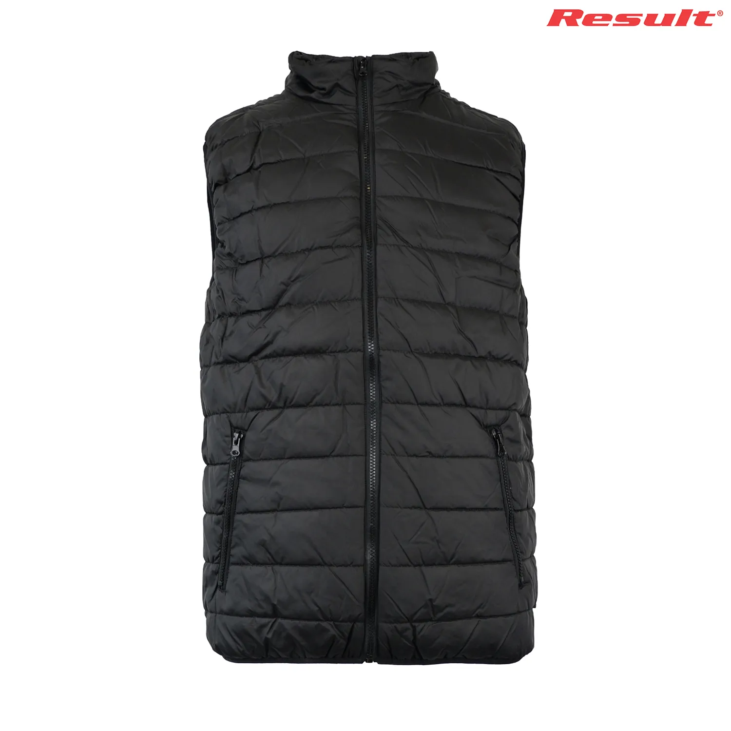 R234X Result Adults Soft Padded Vest — Black