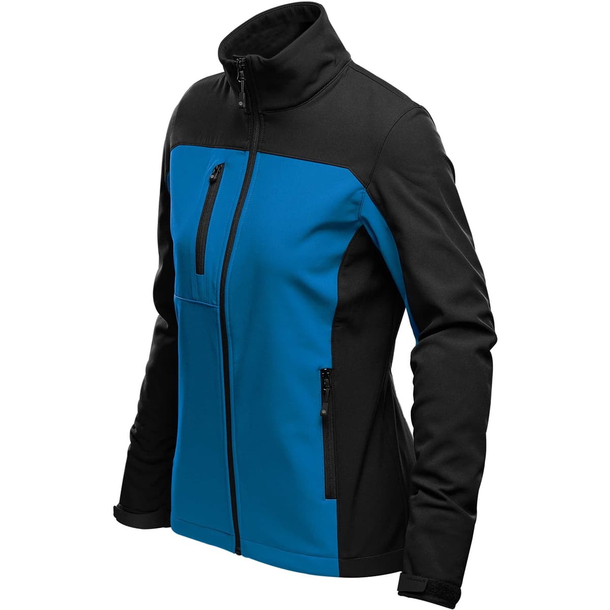 WOMEN'S CASCADES SOFTSHELL — Angel Blue,Black