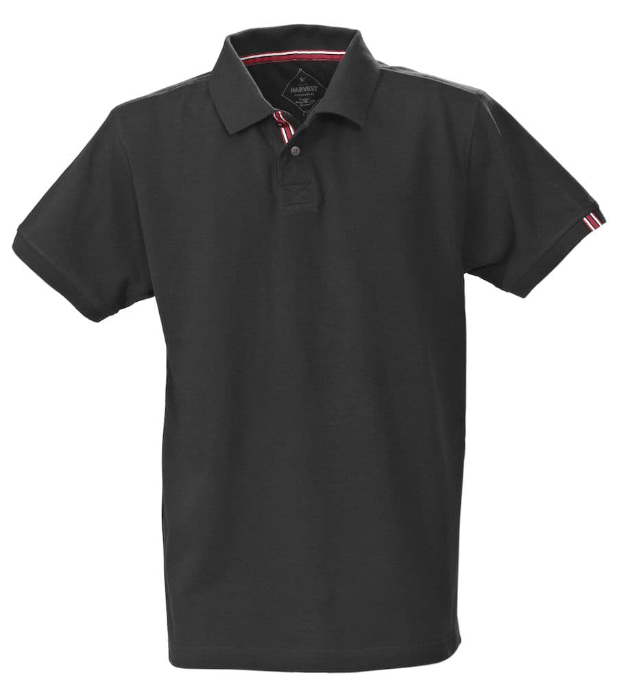 AVON MENS PIQUET POLO — Black